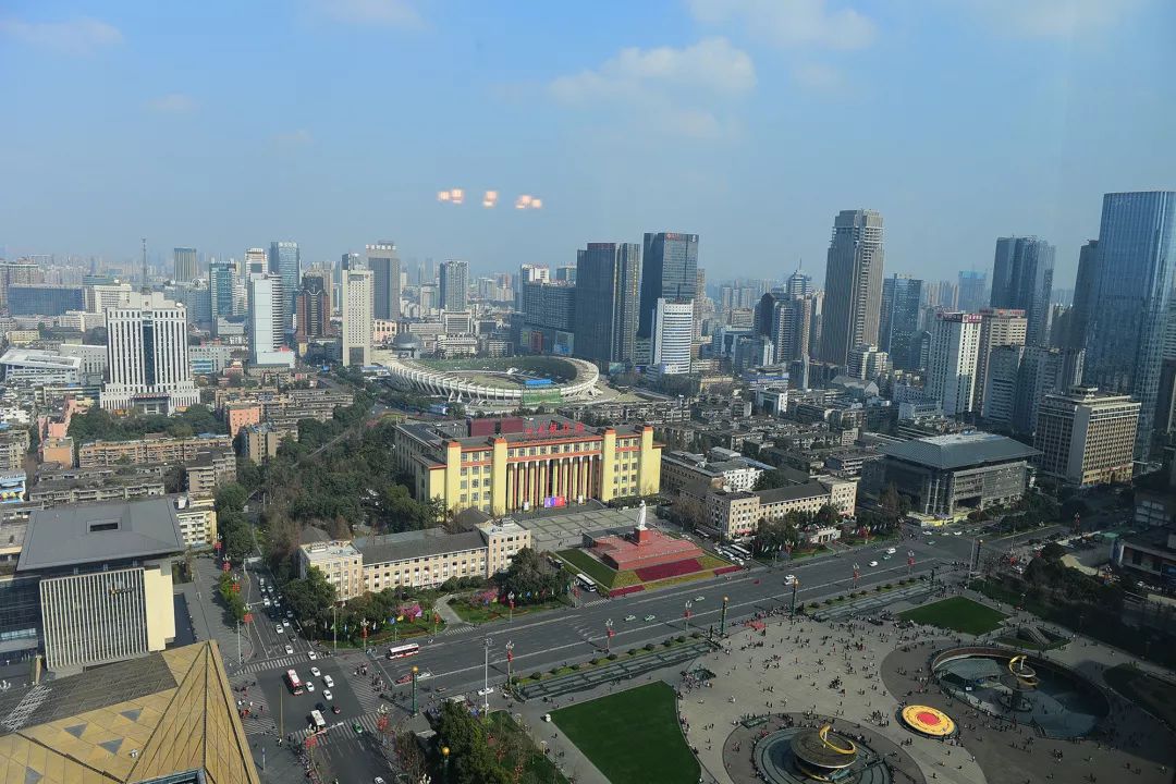 天府广场老成都,老成都天府广场