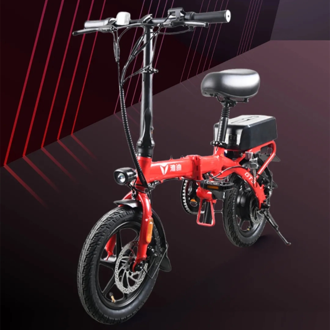 雅迪折叠电动车48v20a能跑多远,雅迪智能折叠电动车