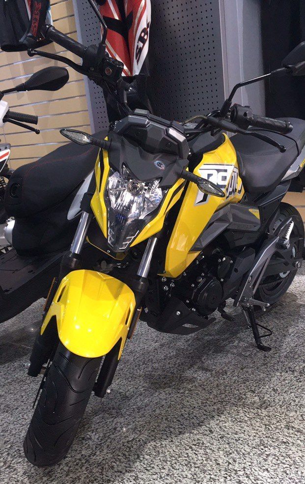 摩托车春风狒狒cf125,春风125摩托车适合1米5的人骑