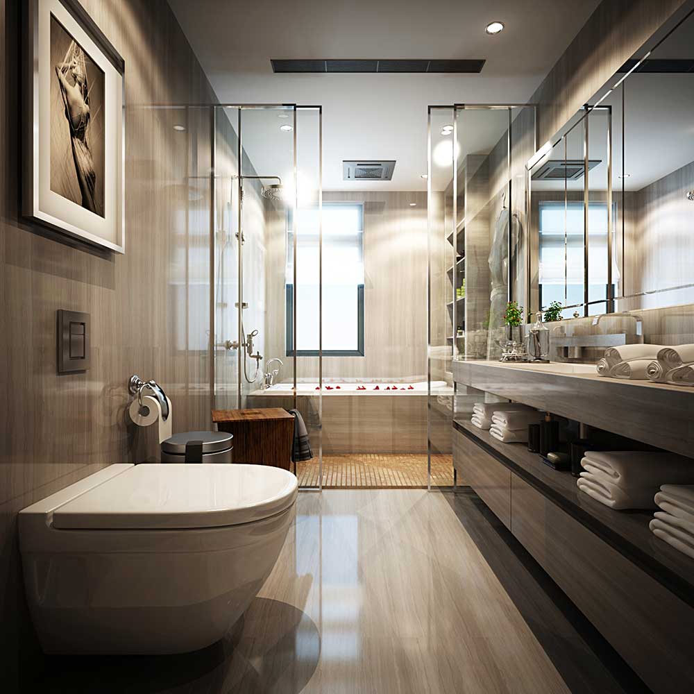 卫浴布局图解大全,卫生间卫浴设计布局