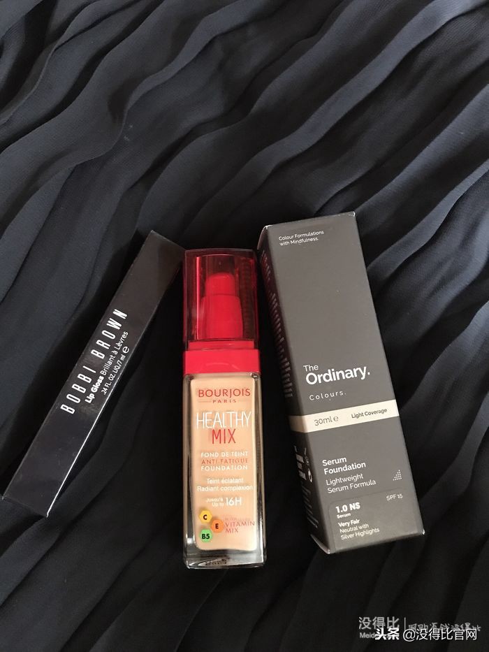 三款粉底液混合妆,三款粉底液一起使用