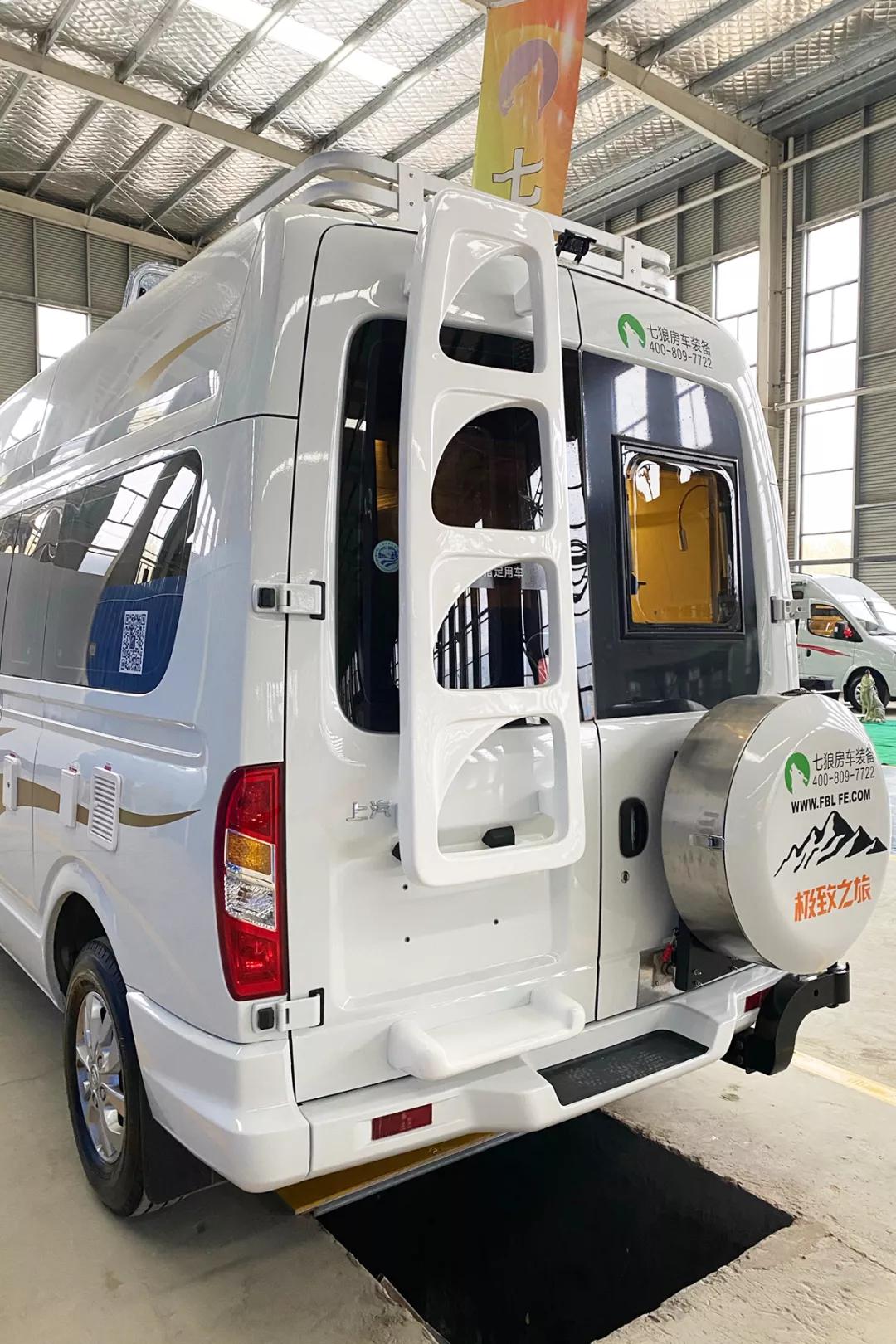 最新款大通v80b型房车,大通原厂2018款rv80b型短轴房车