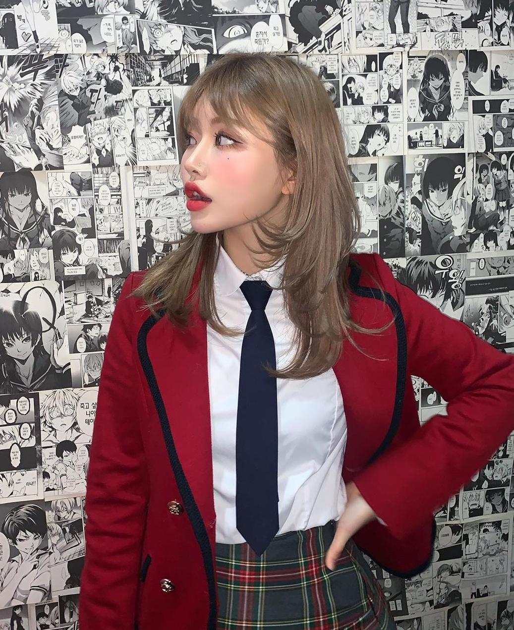 有层次的披肩发怎么扎好看,有层次的披肩直发发型