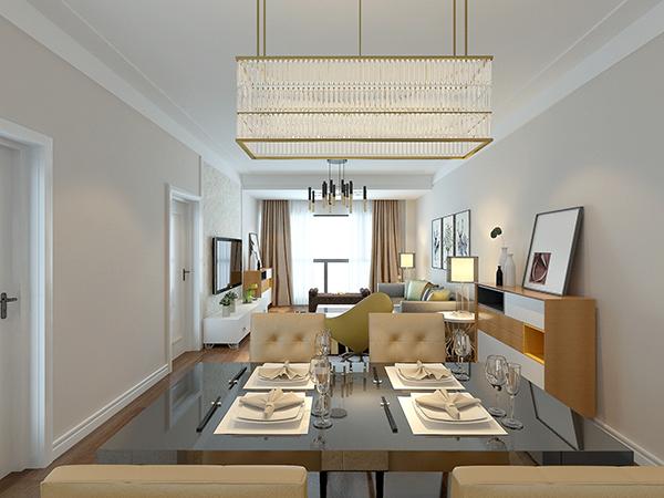 设计师和业主参观设计方案效果,业主觉得设计师做设计很简单