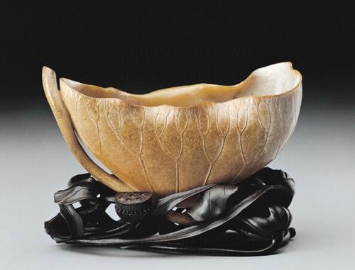 荷花杯清代,荷叶杯温庭筠赏析