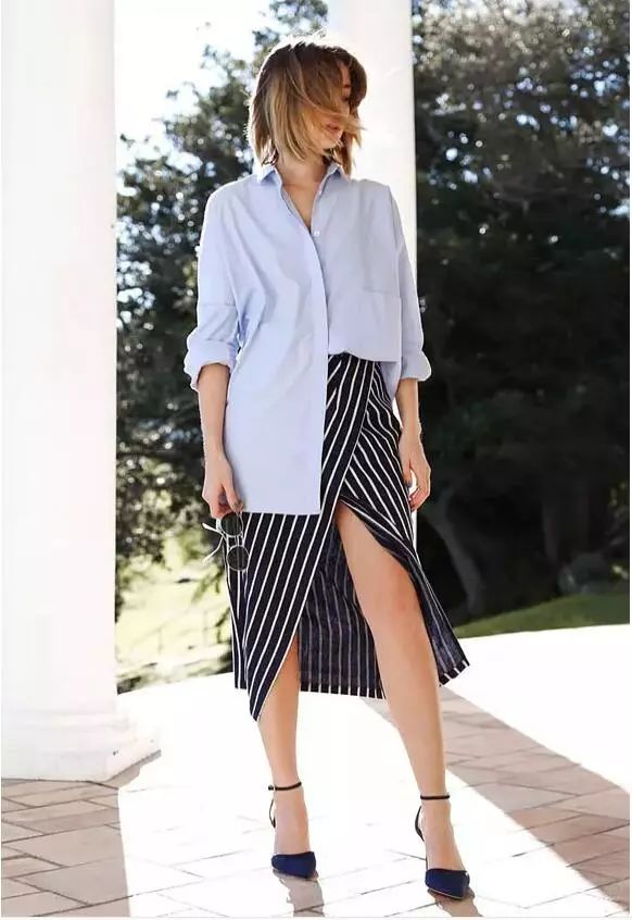 塞衣角最好看的方法,塞衣角塞法教程