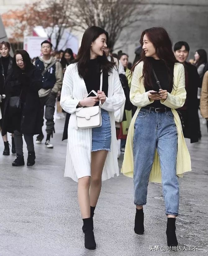 韩国秋天穿搭,首尔小个子初秋穿搭
