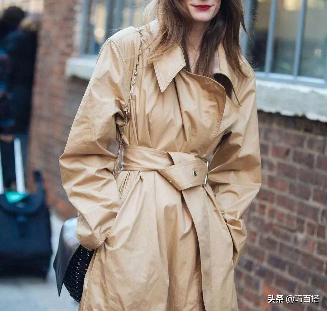 风衣是永不过时的时尚,选择一件适合自己的风衣