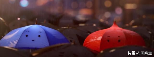 蓝雨伞恋爱短片,蓝雨伞之恋讲解