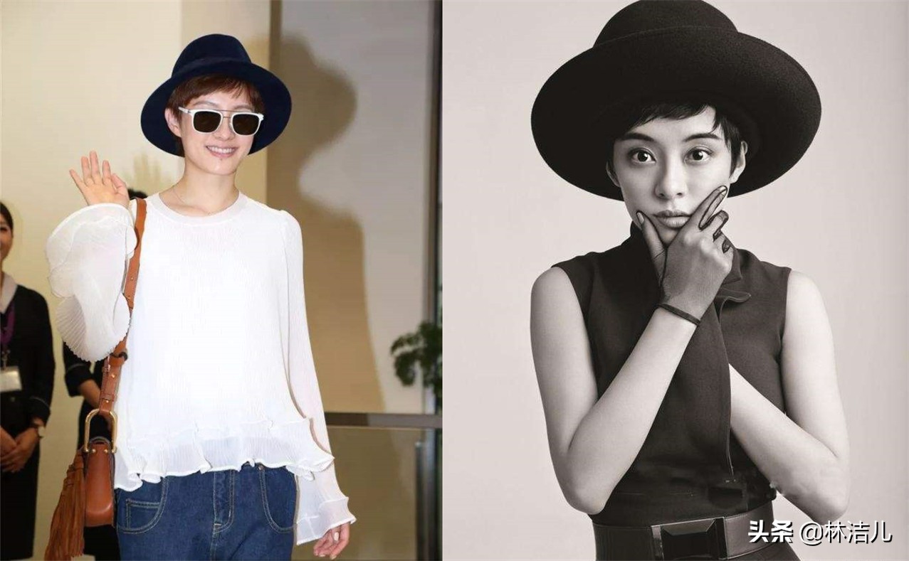 适合赵丽颖脸型的帽子,赵丽颖脸型适合戴的帽子