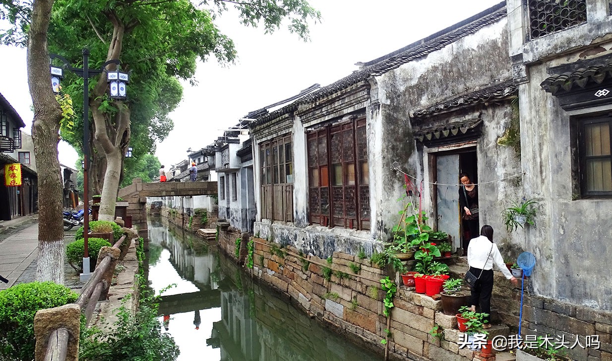 江南水乡美如画苏州甪直古镇,江苏苏州的甪直古镇值得去吗