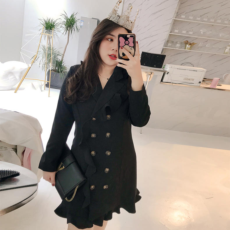 大码胖mm显瘦西装外套薄款,大码胖mm搭配西装外套