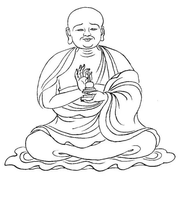 李公麟白描十八罗汉图,白描罗汉图全集