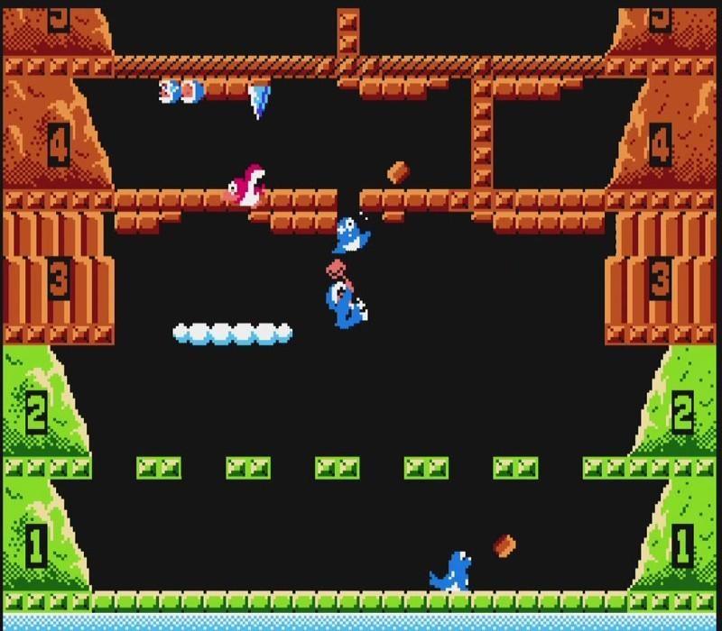 经典fc游戏敲冰块,fc经典游戏盘点