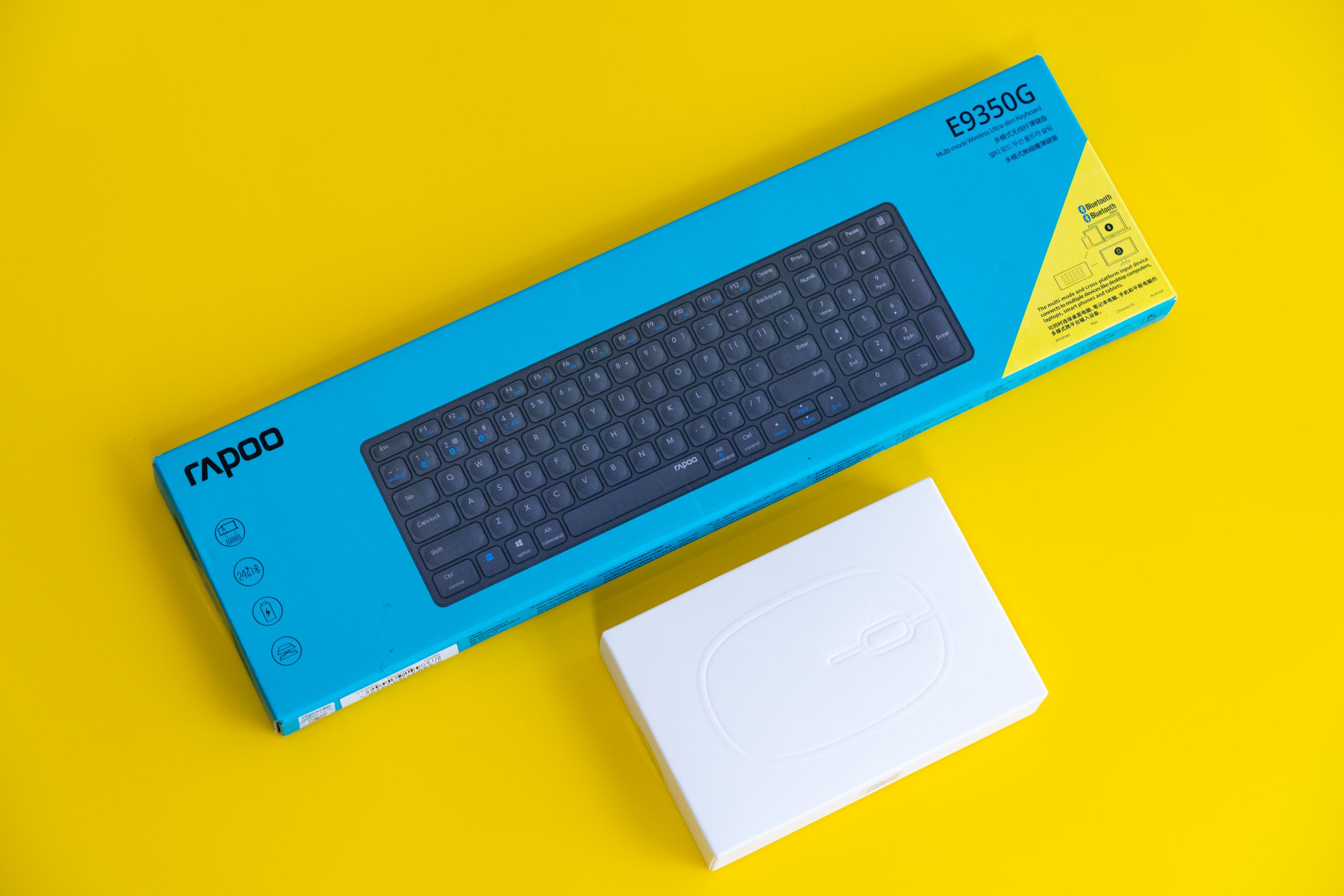 雷柏e9000g多模无线刀锋键盘体验,雷柏无线键鼠套装推荐