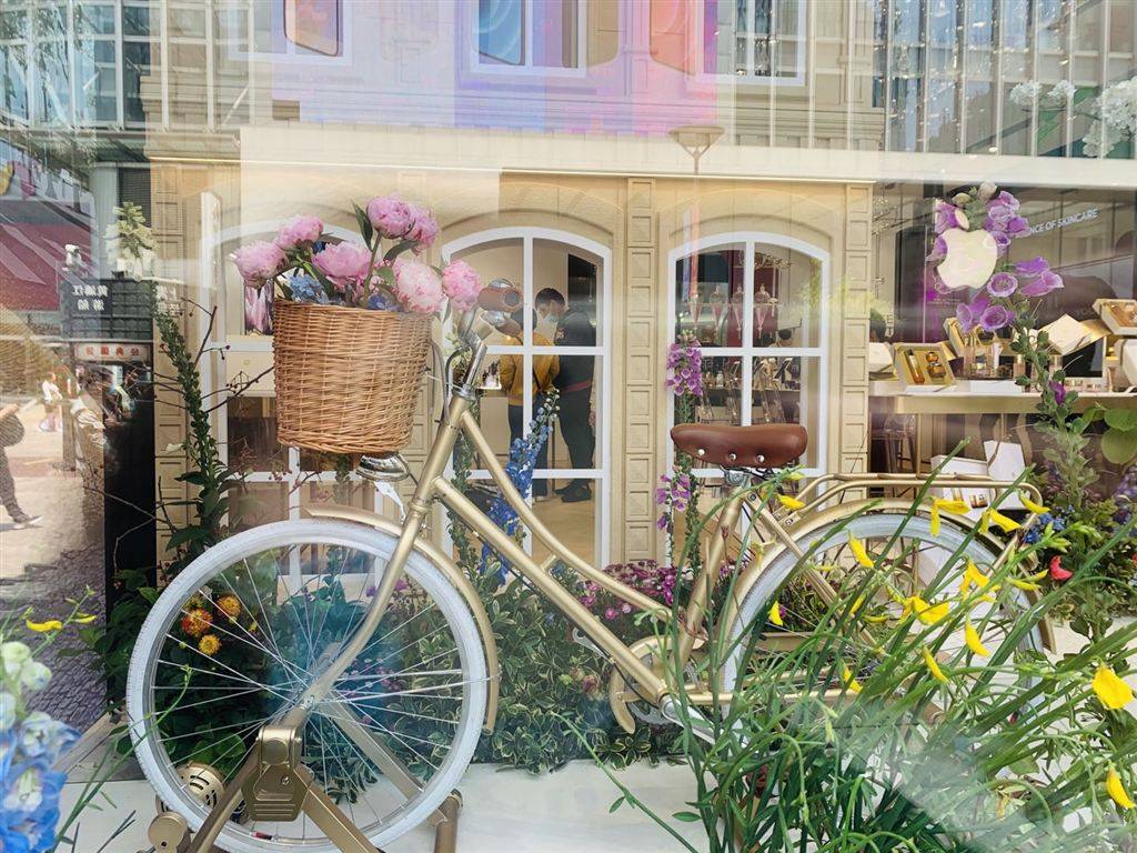 扫码就可以骑自行车,欧莱雅55购物节