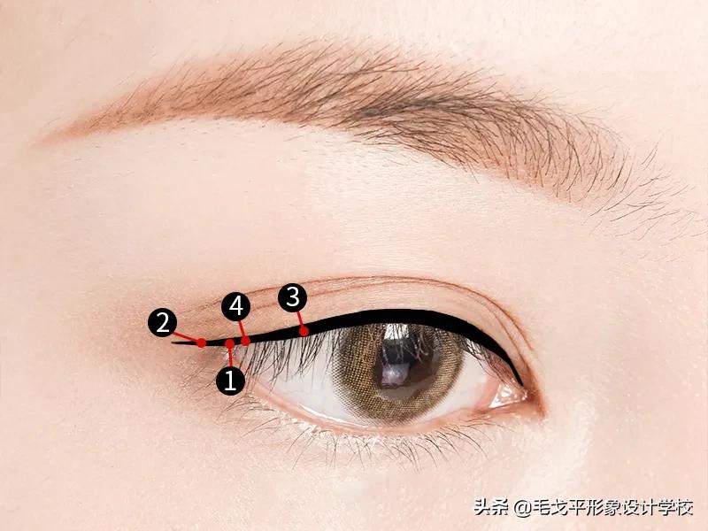 完美日记眼线画法新手,眼线的画法新手简单