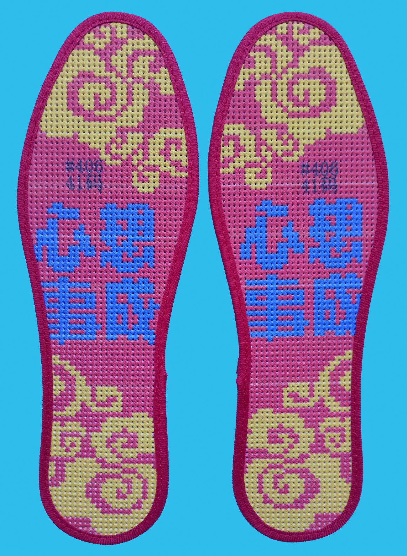 绣花鞋垫——客观物象的表现