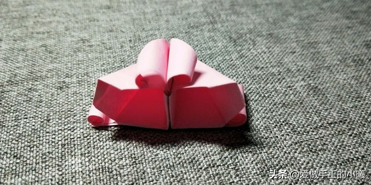 幼儿园五瓣花折纸,立体五瓣樱花折纸