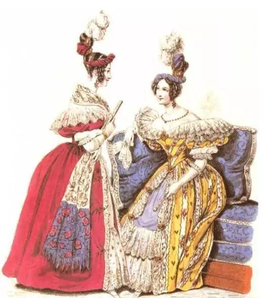 英国15-20世纪大变化女性服装,中世纪绝美服装