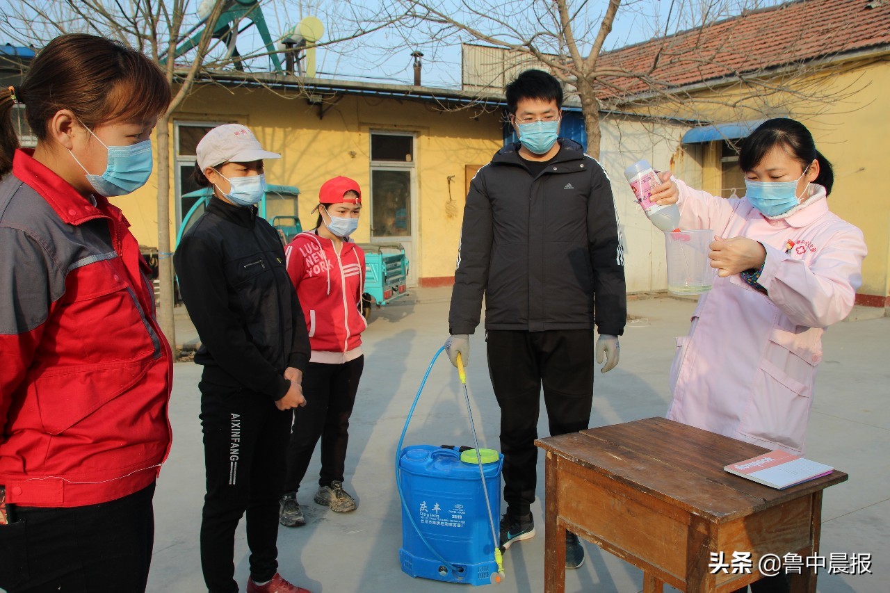 高青黑里寨：公司来了防疫“指导员”