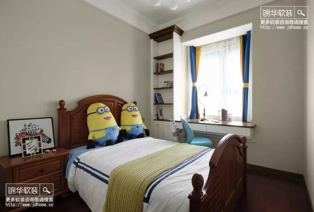 锦华装修风格实景,锦华装饰美式