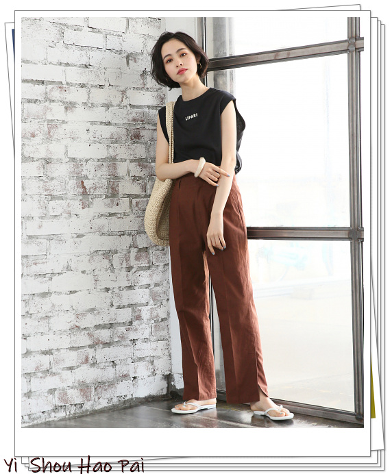 亚麻裤搭配什么上衣好看,亚麻上衣搭配格子裤秋季