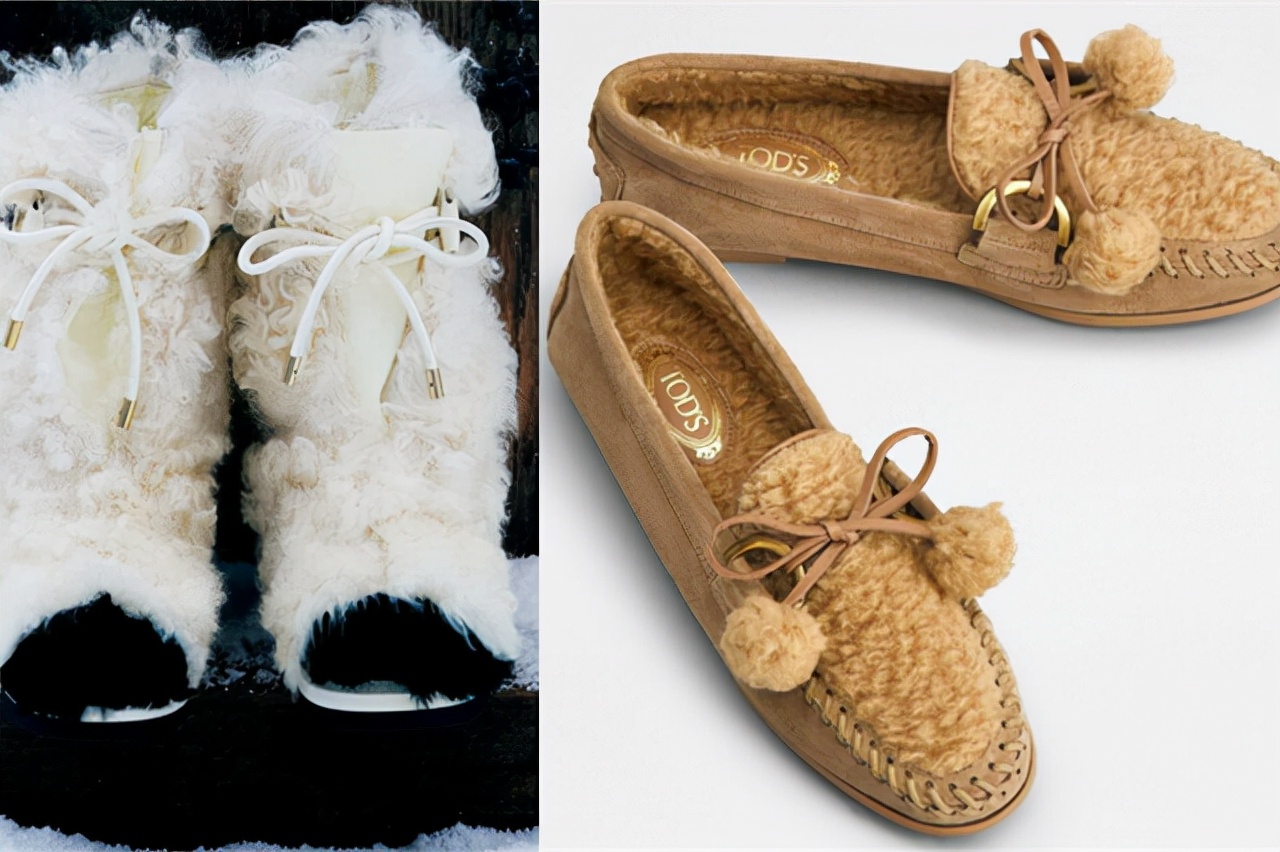 冬天别买浅色翻毛皮靴,冬天别再露脚脖