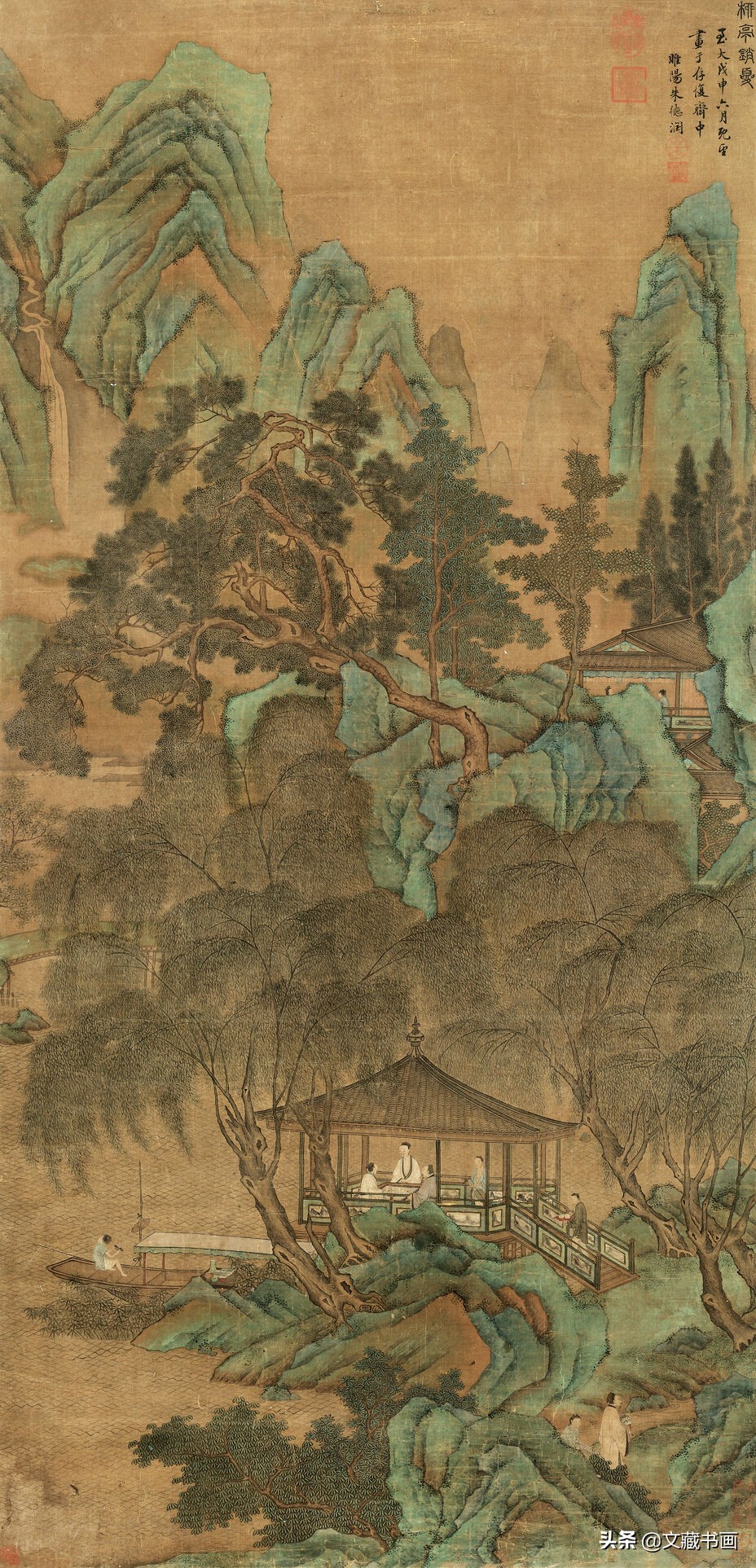 鍏冧唬鏈卞痉娑﹀北姘寸敾浣滃搧楂樻竻澶у浘,鍏冧唬鐢诲浼犱笘浣滃搧娆h祻