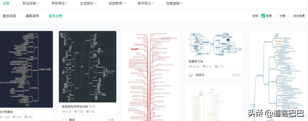 好用的思维导图网站,3个免费好用的思维导图工具
