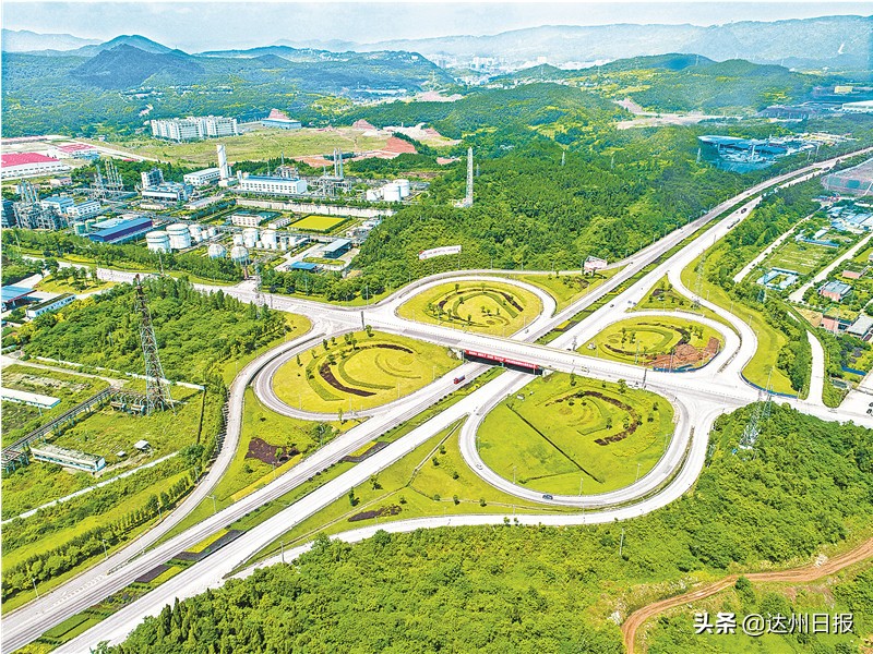 引进医院、城市综合体、酒店建成3个城市公园，达州高新区产城融合再添新动力