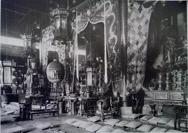 100年前中国风景建筑老照片,两亿多年前的景观