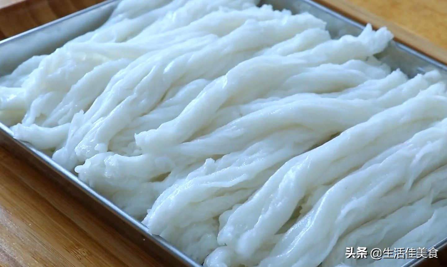 小卷粉米浆家庭制作方法,卷粉的米浆制作方法家庭版