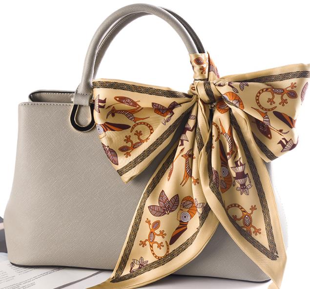 丝巾系包包手柄,丝巾系菜篮子包包