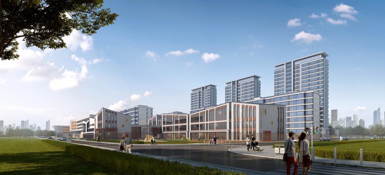 桂花园小学学区房,万兴湖山间学区划分