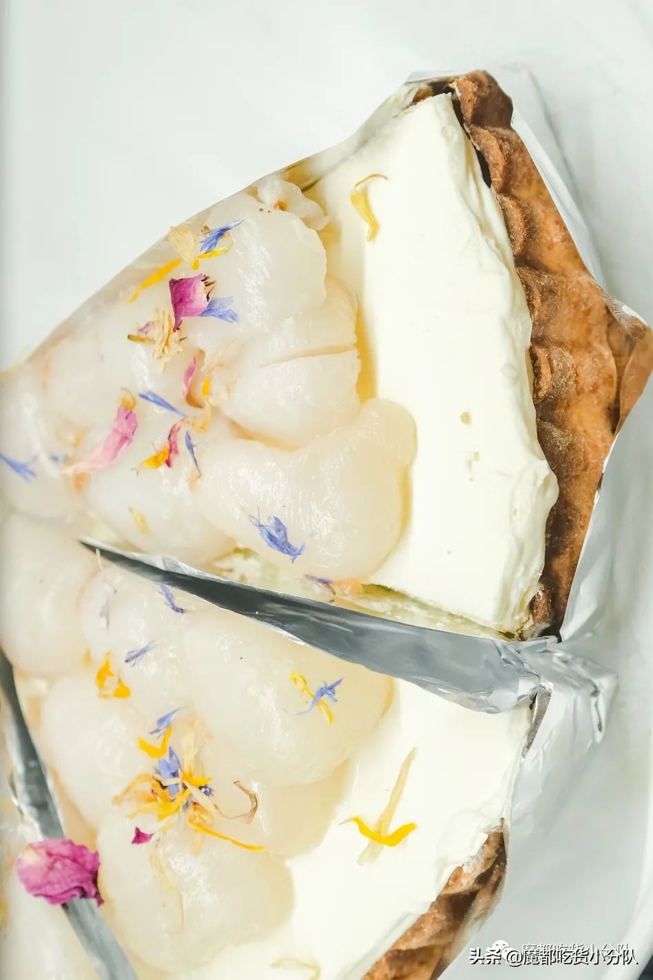 夹心荔枝冰，妈妈不让多吃