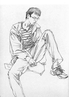 速写人物走线技巧,美术艺考生该如何画好速写