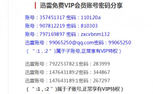 迅雷破解版?免费VIP、无限加速、共享账号,这些套路要注意