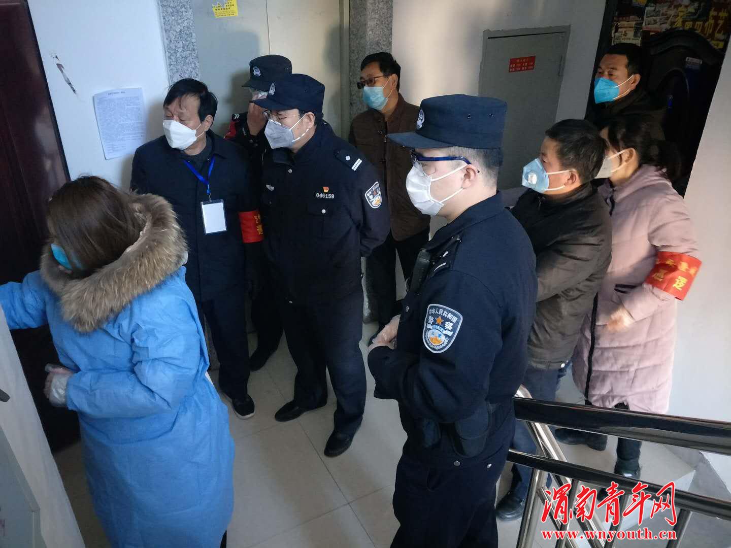澄城城关街道：疫情不退，我们不退