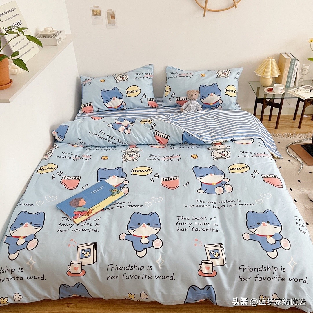 家里有小孩用什么家纺好,儿童房床上用品怎样选