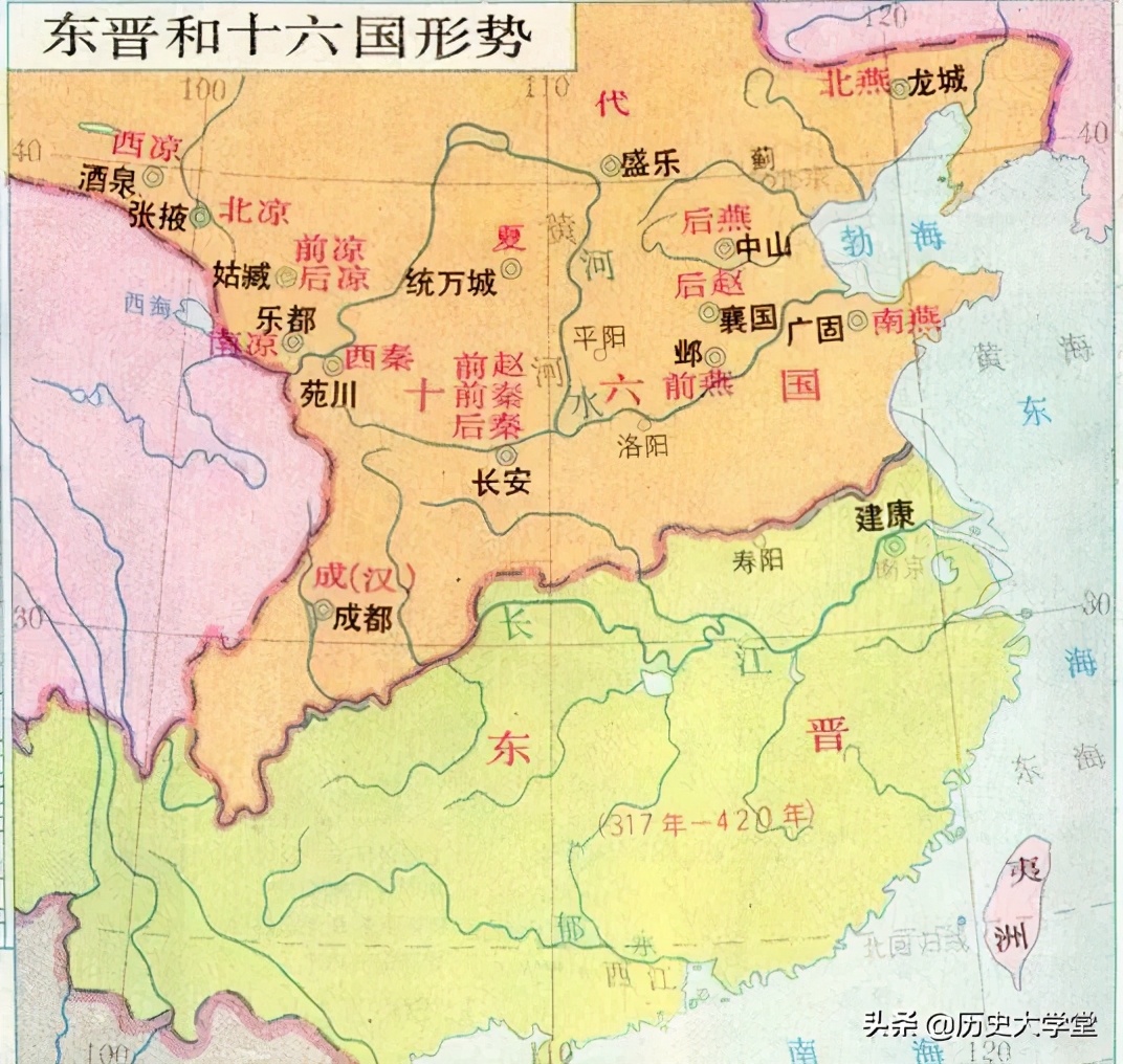 曾经人才辈出和建立五燕的鲜卑慕容，为什么存在感那么低