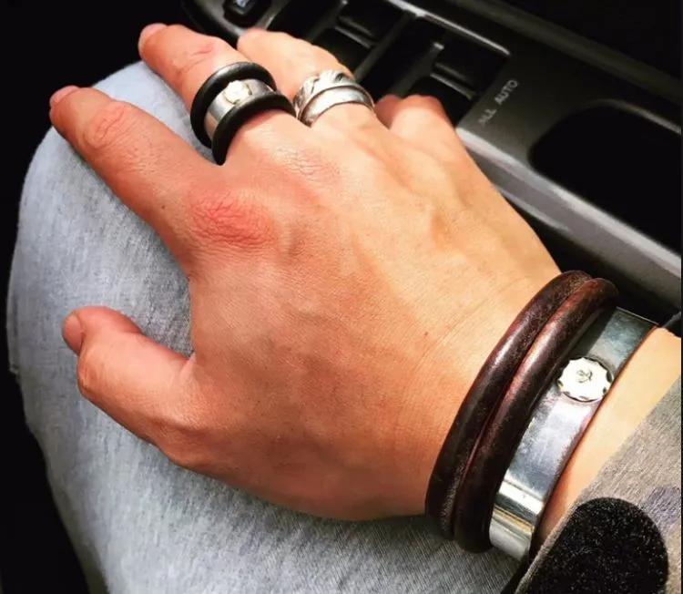 懒人必爱,洗澡都不用摘!花几十块钱做个皮环,能戴一辈子