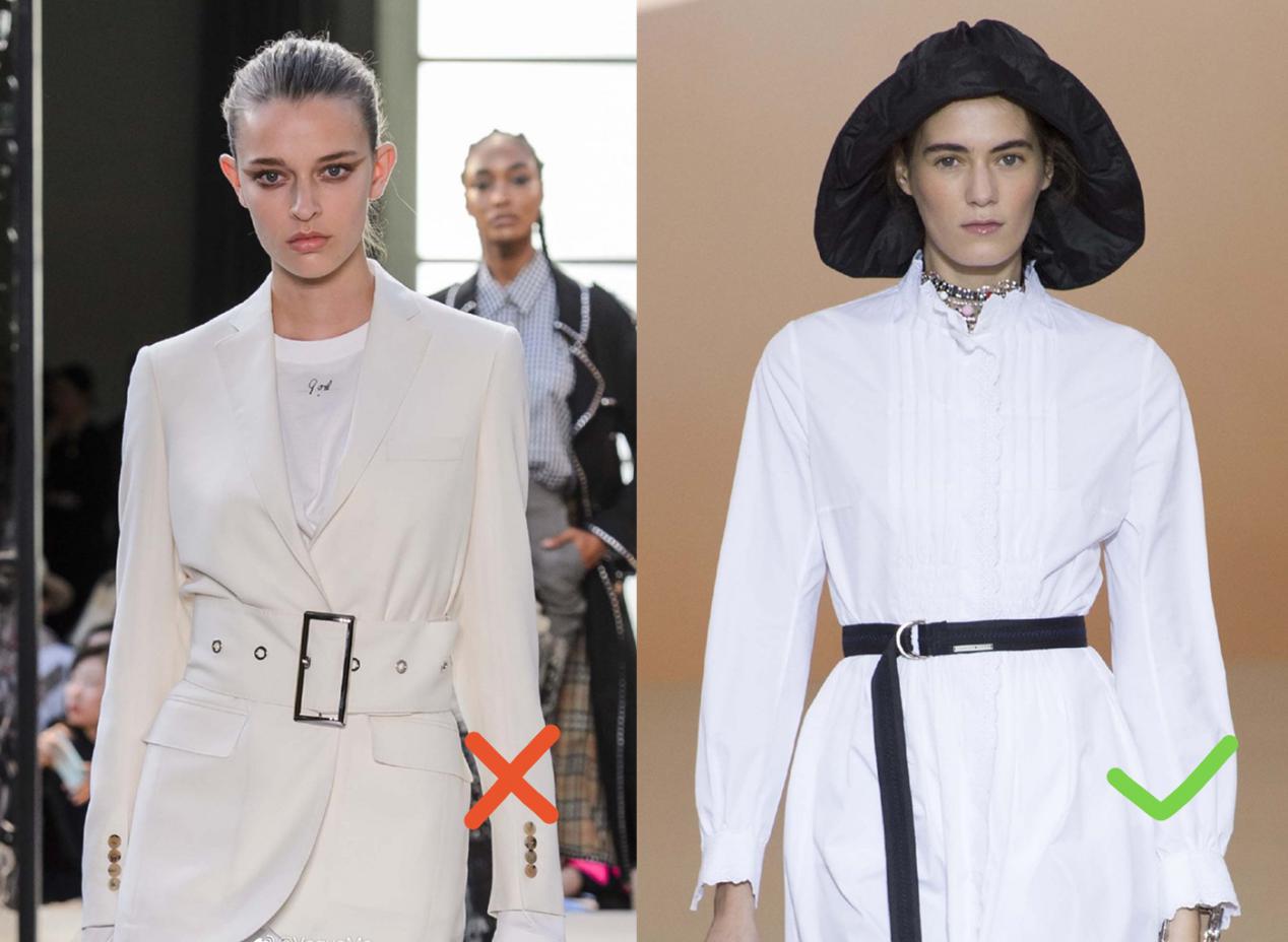 适合腰粗肚大穿衣搭配,腰粗肚子大怎么穿搭显瘦