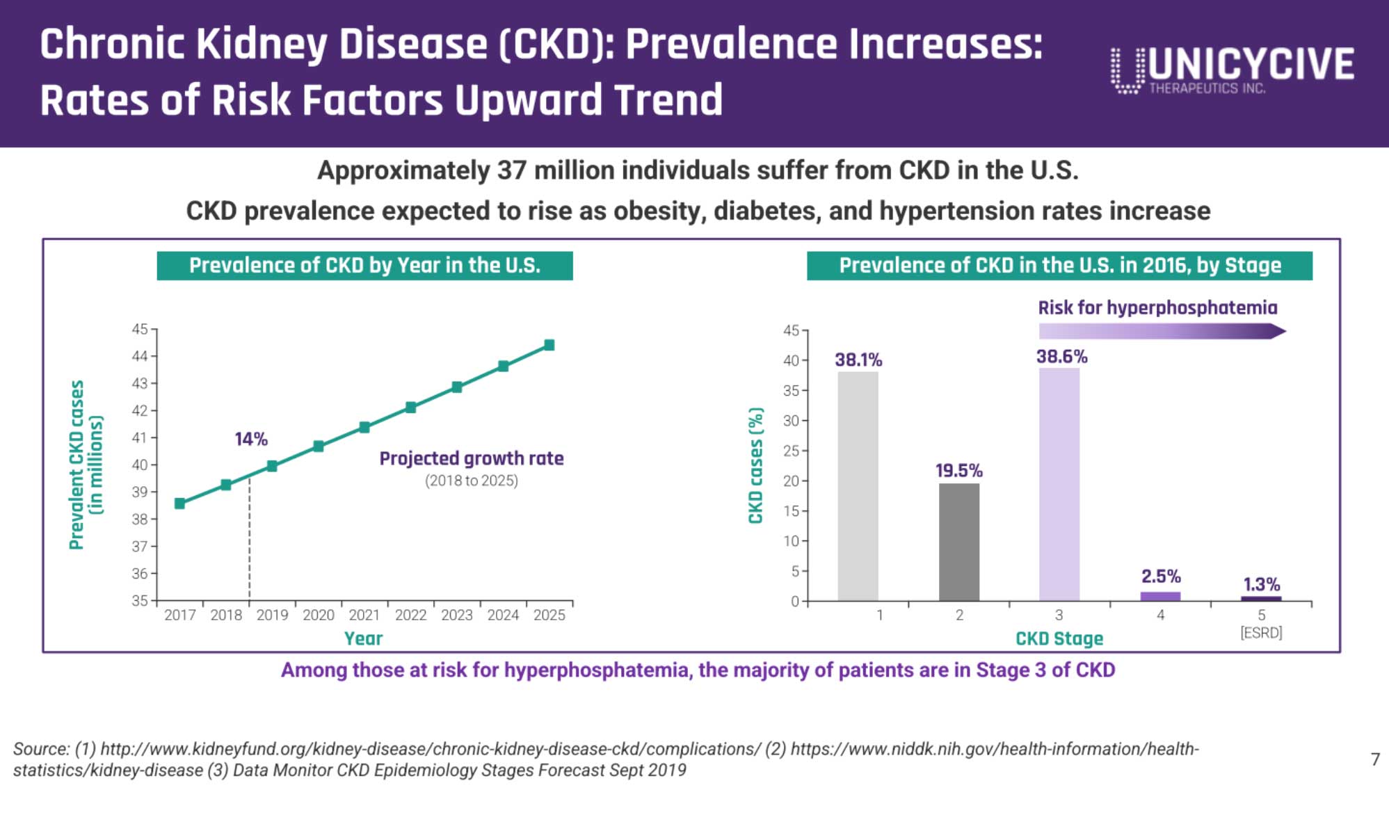 Unicycive冲刺纳斯达克:拟募资2766万美元路演PPT曝光