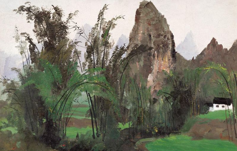 油画综合材料技法,关于油画材料技法的论文