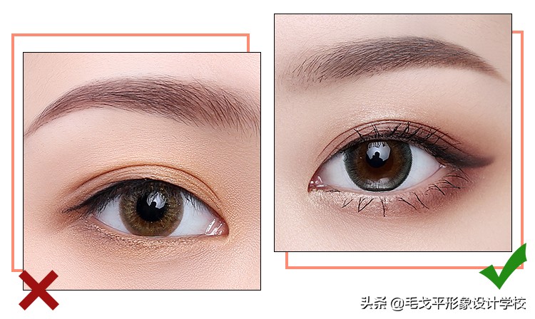 肿眼泡适合的眼妆赶紧学起来,肿眼泡眼影教程双眼皮