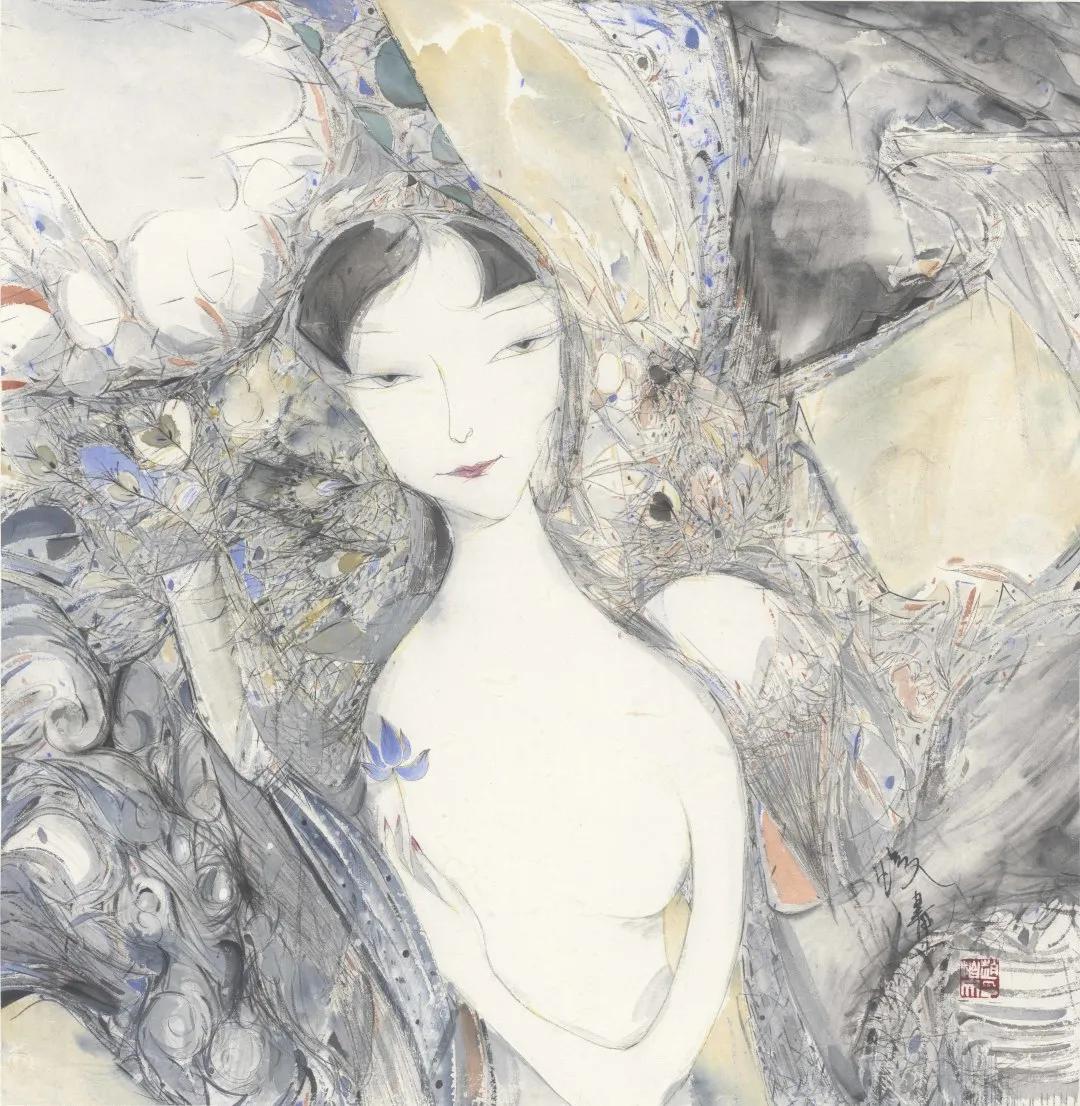 赵怡文中国画作品展,江苏书画院名家