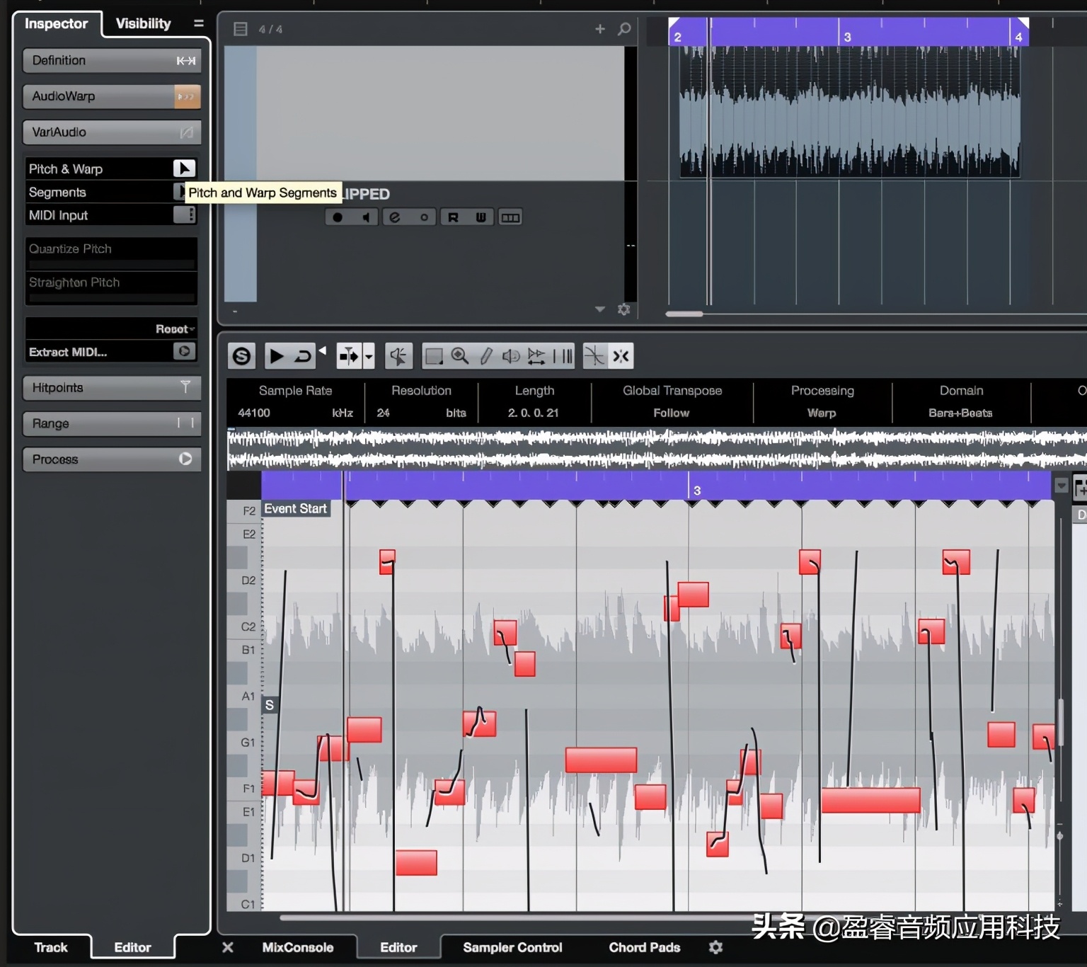 「宿主软件」Cubase:怎样用内置工具清理问题录音文件