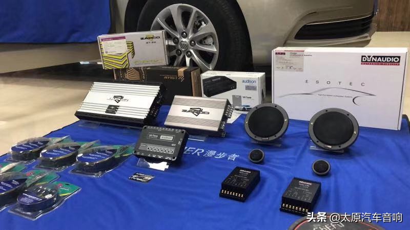 别克gl8专用低音炮音响改装,别克gl8音响改装丹拿
