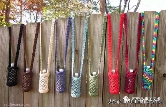 编绳杯套,编绳防烫杯套